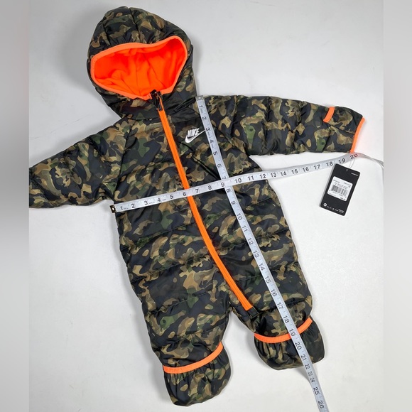 NIKE ARMY CAMO 15-18 Lb 6 MO Baby Banting Pram Bag Snowsuit - Picture 5 of 6